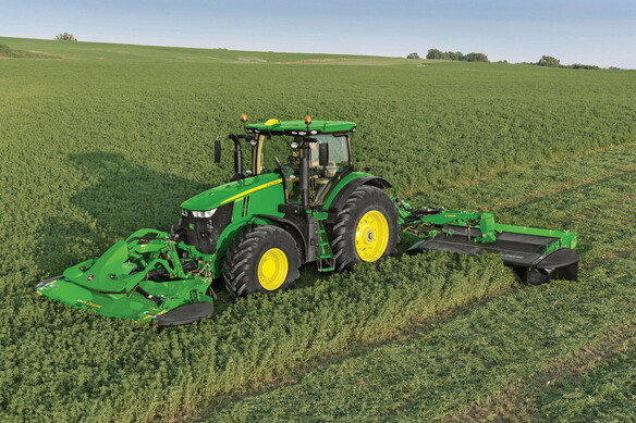Передненавесная косилка-плющилка John Deere F350R