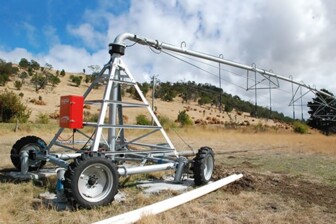 Круговая буксируемая система орошения RainFine