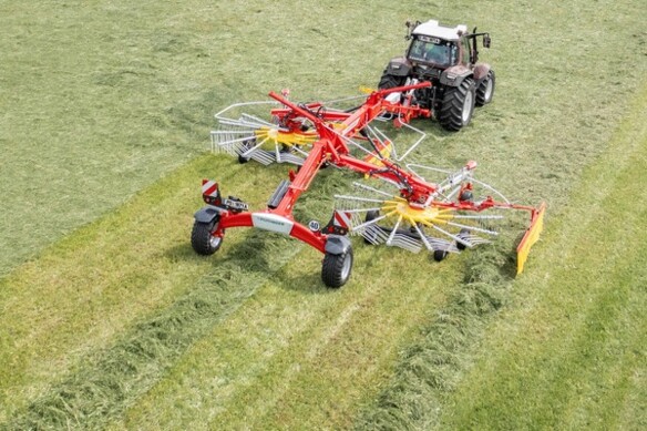 Роторный валкообразователь Poettinger TOP 7620S